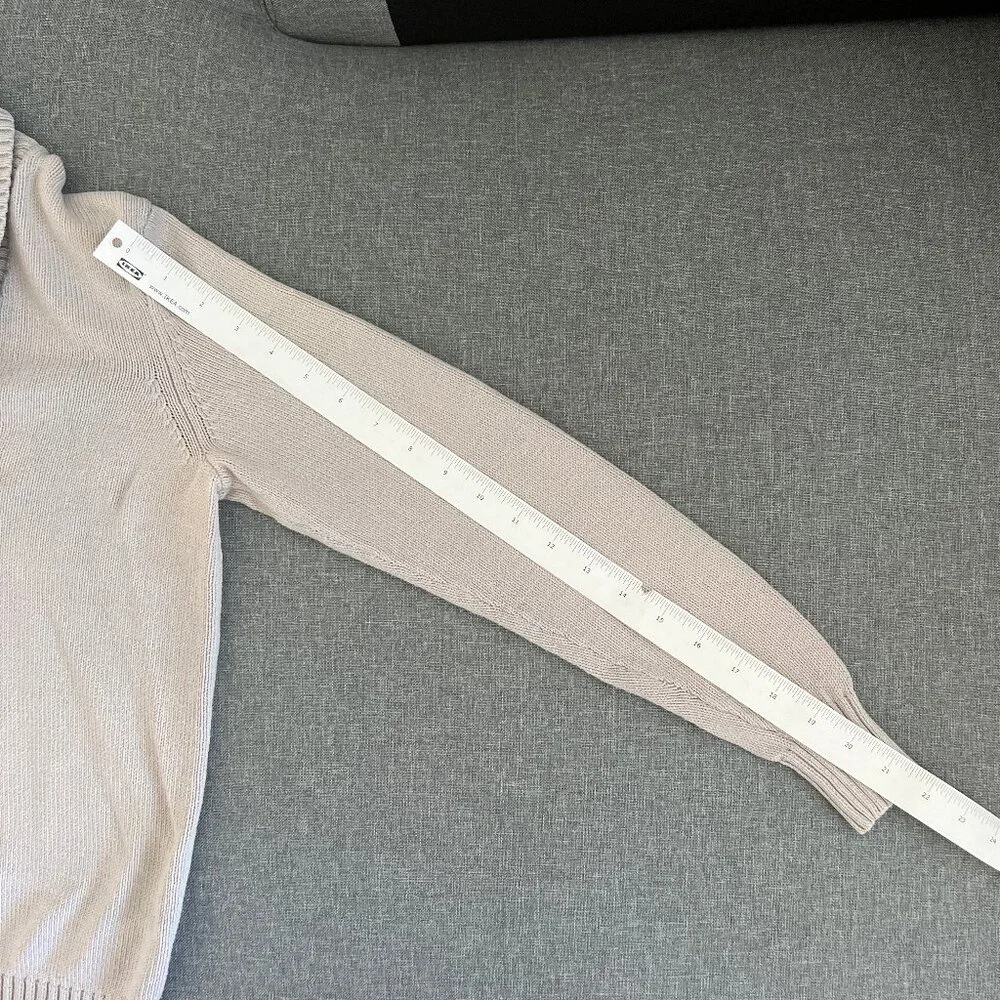 2for$30🏷Tommy Hilfiger Oatmeal Shawl Collar Pullover Knit Sweater - Picture 8 of 12
